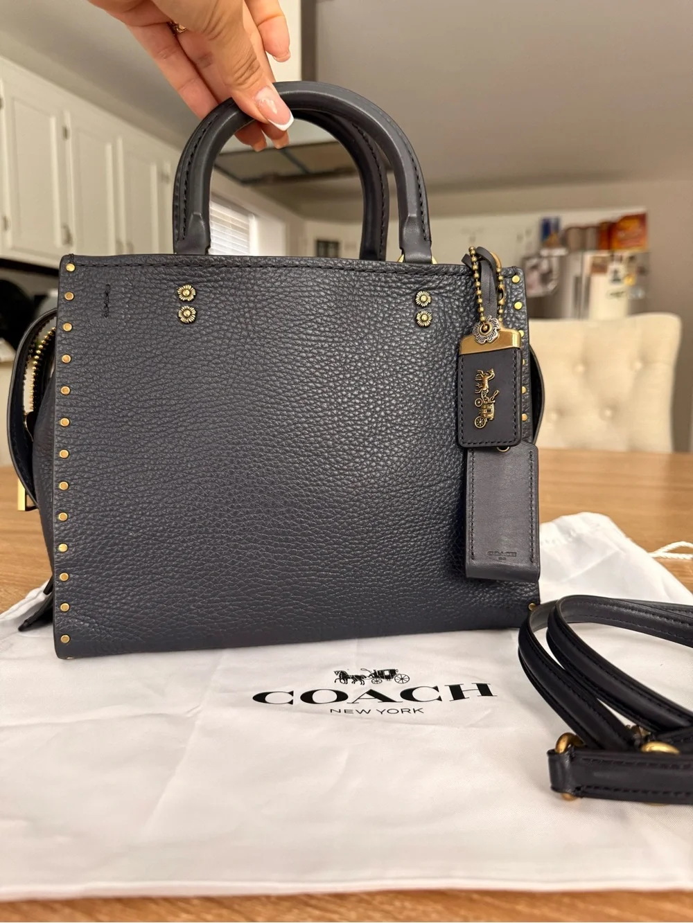 Coach compact shoulder